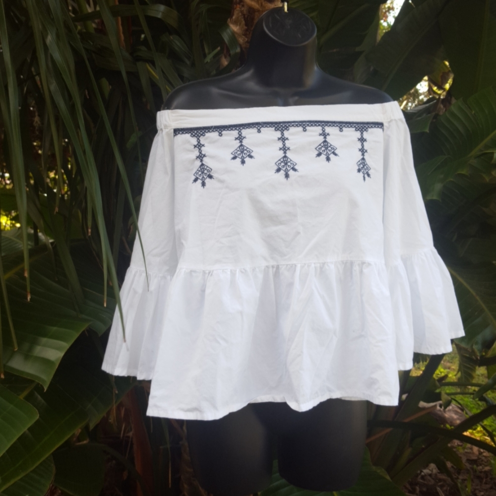 Boho prairie top